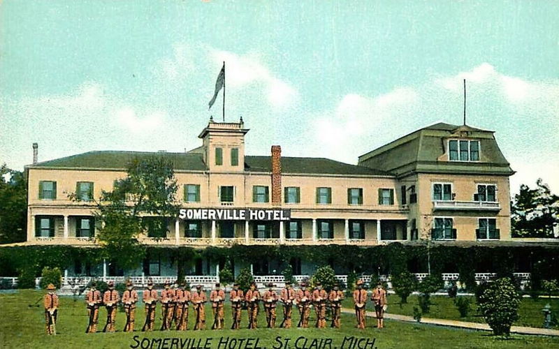 Somerville Hotel - 1908 Postcard